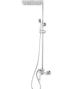 Teleskopické rameno s baterií VENTURA (150mm) a kompletní sprchovou sadou (sprchy RALF, MIRA), IPPARI