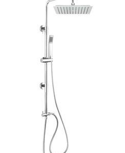 Teleskopické rameno sprchy s propojovací hadičkou pro sprchovou baterii a sprchovou sadou (RALF 250mm, MIRA), IPPARI