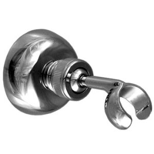 Stěnový držák sprchy, chrom, HUGO