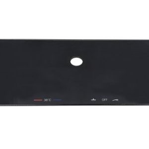 Náhradní skleněná police do baterie TO-FOBG3130-2 (FORNAX), černá