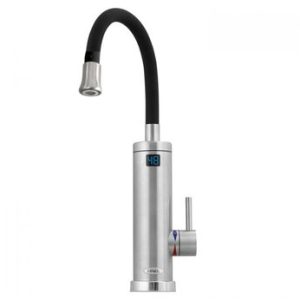 Stojánková baterie s ohřevem, flexibilní ramínko, příkon 3, 3kW, chrom