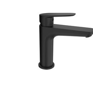 Umyvadlová stojánková baterie, vyšší, bez odtokové garnitury, černá, DAKOTA