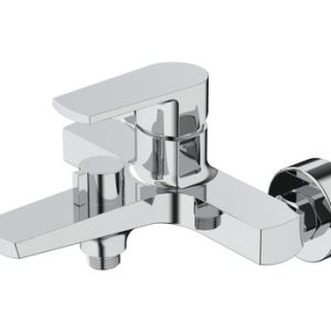 Vanová stěnová baterie s keramickým přepínačem, bez sprchové sady, rozteč 150 mm, PORTO