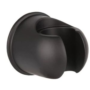 Držák ruční sprchy, kovový, černá mat, PARKING