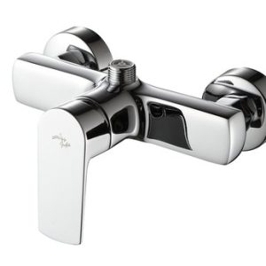 Sprchová stěnová baterie s horním vývodem, bez sprchové sady, rozteč 150 mm, PORTO