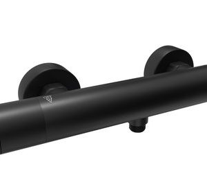 Sprchová termostatická baterie, dolní vývod, bez sprchové sady, rozteč 150mm, BLAZAR