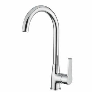 Dřezová stojánková baterie s horním litým ramínkem, chrom, VENTURA